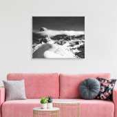 De Grand Teton en de kathedraalgroep als Canvas Afdruk (Insitu (Woonkamer))