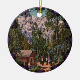 De Grand Tetons - Wyoming Victoriaans Ornament