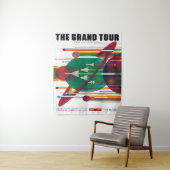 De Grand Tour Medium Wandkleed (In situ)