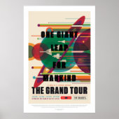 De Grand Tour - Ruimtetoerisme Poster (Voorkant)