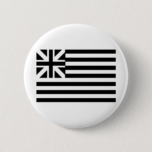 De Grand Union-vlag Ronde Button 5,7 Cm (Voorkant)