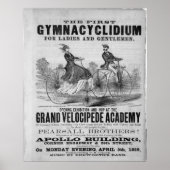 De Grand Velocipede Academy Poster (Voorkant)