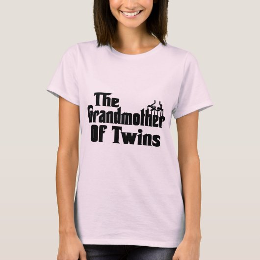 De GRANDMOEDER van TWINS T-shirt (Voorkant)