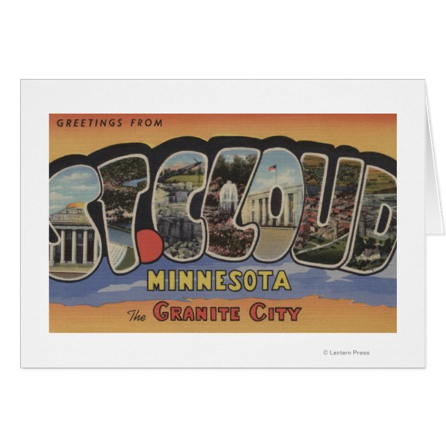 De Granite-stad - Grote lettercellen (Voorkant Horizontaal)