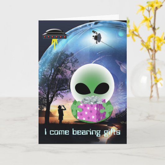 De grappen van Roswell Kaart (Gele Bloem)