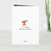 De grappige 104ste Huilende Coyote van de Kaart (Achterkant)