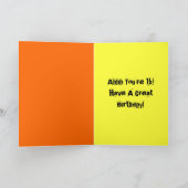 De grappige 16de Giften van de Verjaardag! Kaart (Binnen)