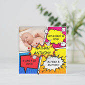 De grappige Aankondiging van de Geboorte van (Staand voorkant)