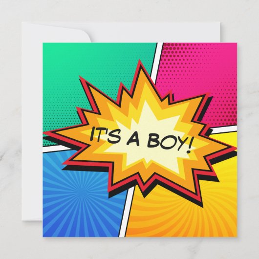 De grappige Aankondiging van de Geboorte van (Achterkant)