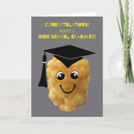 De grappige Afstuderen Congrats van de Middelbare Kaart