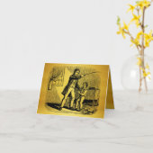 De grappige Alternatieve Slechte Kaart van de Papa (Gele Bloem)