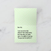 De grappige Alternatieve Slechte Kaart van de Papa (Binnen)