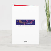 De grappige Amerikaanse Gothic Valentijnse aan het Feestdagen Kaart (Achterkant)