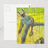 De Grappige Badminton Bug Collage Briefkaart (Voorkant / Achterkant)