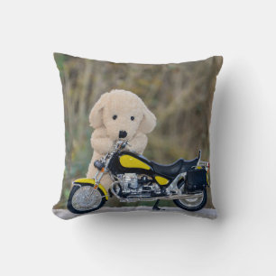 De grappige biker  - kussen
