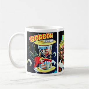 De Grappige Boeken van vintage Sci Fi Koffiemok
