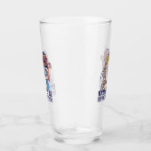 De grappige bride dat alles onder controle is glas (Rechts)