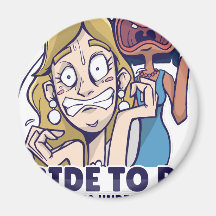 De grappige bride dat alles onder controle is