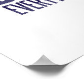 De grappige bride dat alles onder controle is poster (Hoek)