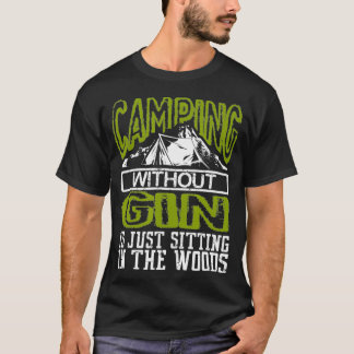 De grappige campagne zonder gin zit in de Bossen T-shirt