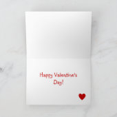 De grappige Cartoon van de Liefde van de Goudvis Feestdagen Kaart (Binnen)