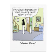 De Grappige Cartoon van de teller "van de Mamma's"