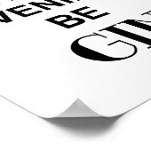 De grappige Citaat van de Drink LAAT DE GEBEURTENI Poster (Hoek)