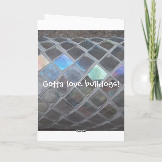 De grappige Engelse Kaart van de Verjaardag van de (Achterkant)