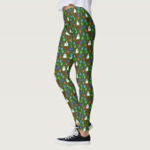De Grappige Geest van Kerstcadeaus Leggings (Links)