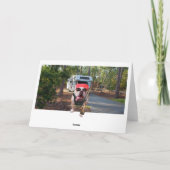 De grappige Gelukkige Kaart van de Verjaardag van (Achterkant)