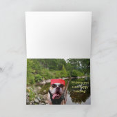 De grappige Gelukkige Kaart van de Verjaardag van (Binnen)