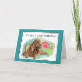 De grappige Gerimpelde Verjaardag van de Oude dag Kaart (Voorkant)