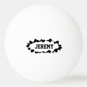 De grappige gescheurde ballen van de gatenpingpong