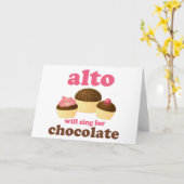 De grappige Gift van de Muziek van het Citaat van Kaart (Gele Bloem)