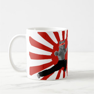 De grappige giften van het Katje van de Karate Koffiemok