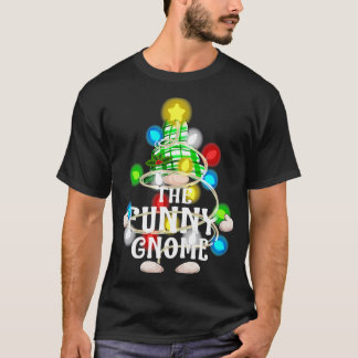 De Grappige Gnome Kerst Bijpassende Familie Shirt