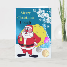 De grappige Groet van Kerstmis van de Bus van het Feestdagen Kaart