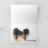 De grappige Hond, Ha Ha, u is de Oude Kaart van de (Binnen)