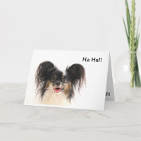De grappige Hond, Ha Ha, u is de Oude Kaart van de