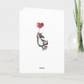 De grappige Hond van de Berg Bernese met de Kaart (Achterkant)