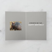 de grappige humor van de de verjaardagskaart van kaart (Binnen)