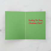 De grappige Humor van de Vakantie van de Krab van Kaart (Binnen)