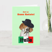 De grappige Italiaanse Kaart van de Hond van (Voorkant)