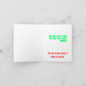 De grappige kaart (Binnen)