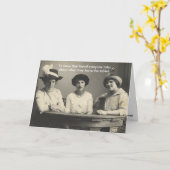 De grappige Kaart van de anti-Vriendschap (Gele Bloem)