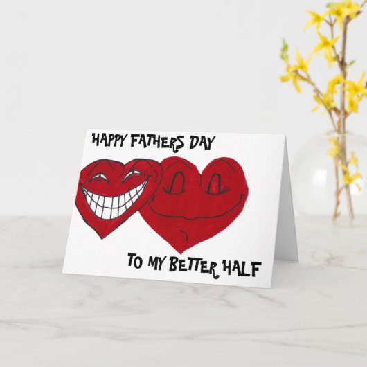 DE GRAPPIGE KAART VAN DE DAG VAN DE VADERS VAN DE (Gele Bloem)