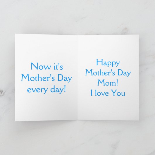 De grappige Kaart van de Moederdag van de Pinguïn (Binnen)