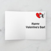 De grappige Kaart van de Valentijnsdag van de (Binnen)