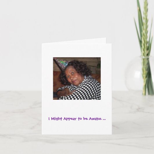 DE GRAPPIGE KAART VAN DE VERJAARDAG (Voorkant)