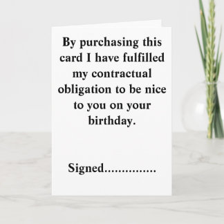 De grappige Kaart van de Verjaardag